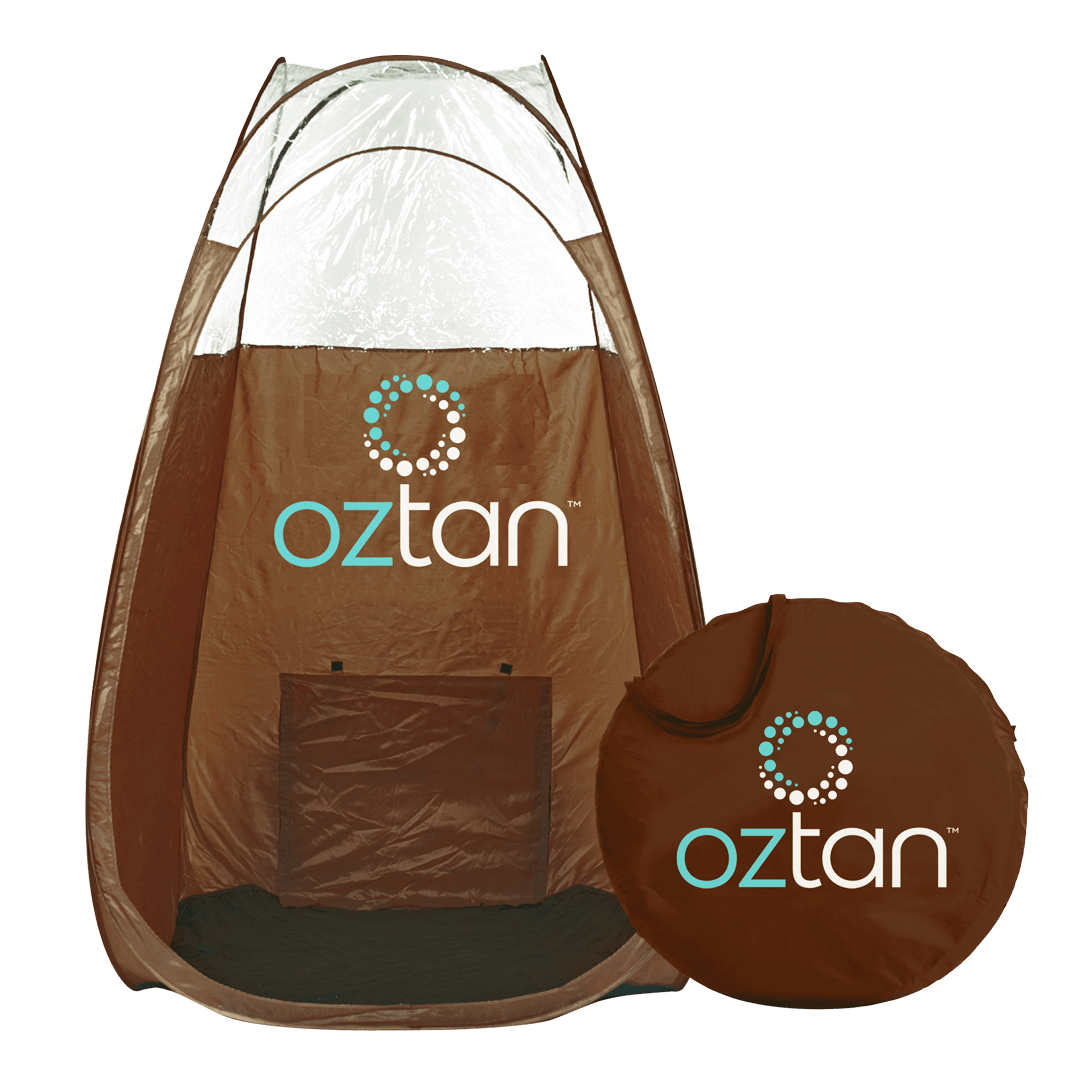 Buy Large Black Pop Up Spray Tan Tent Tanning Mobile Booth Online in  Australia – Factory Buys